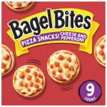 Bagel Bites Cheese & Pepperoni Mini Pizza Bagel Frozen Snacks