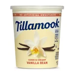 Tillamook Vanilla Bean Low Fat Yogurt Blended 32 oz Tub