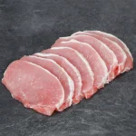Pork Center Cut Loin Chops Thin Boneless - Image 2