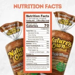 Nature's Own 100% Whole Wheat Half Loaf Sliced Whole Wheat Bread 12 oz Loaf - Image 3